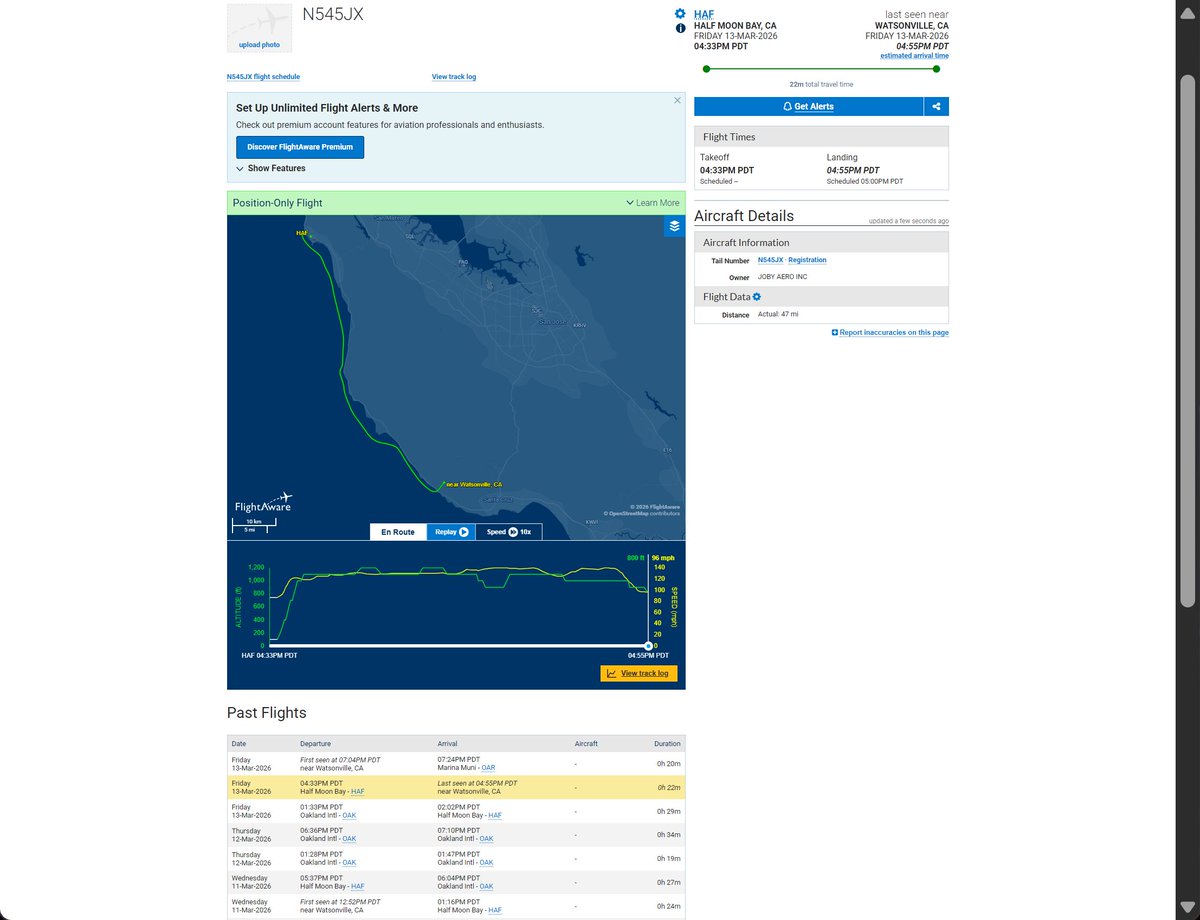 Joby Investor Watch tweet media