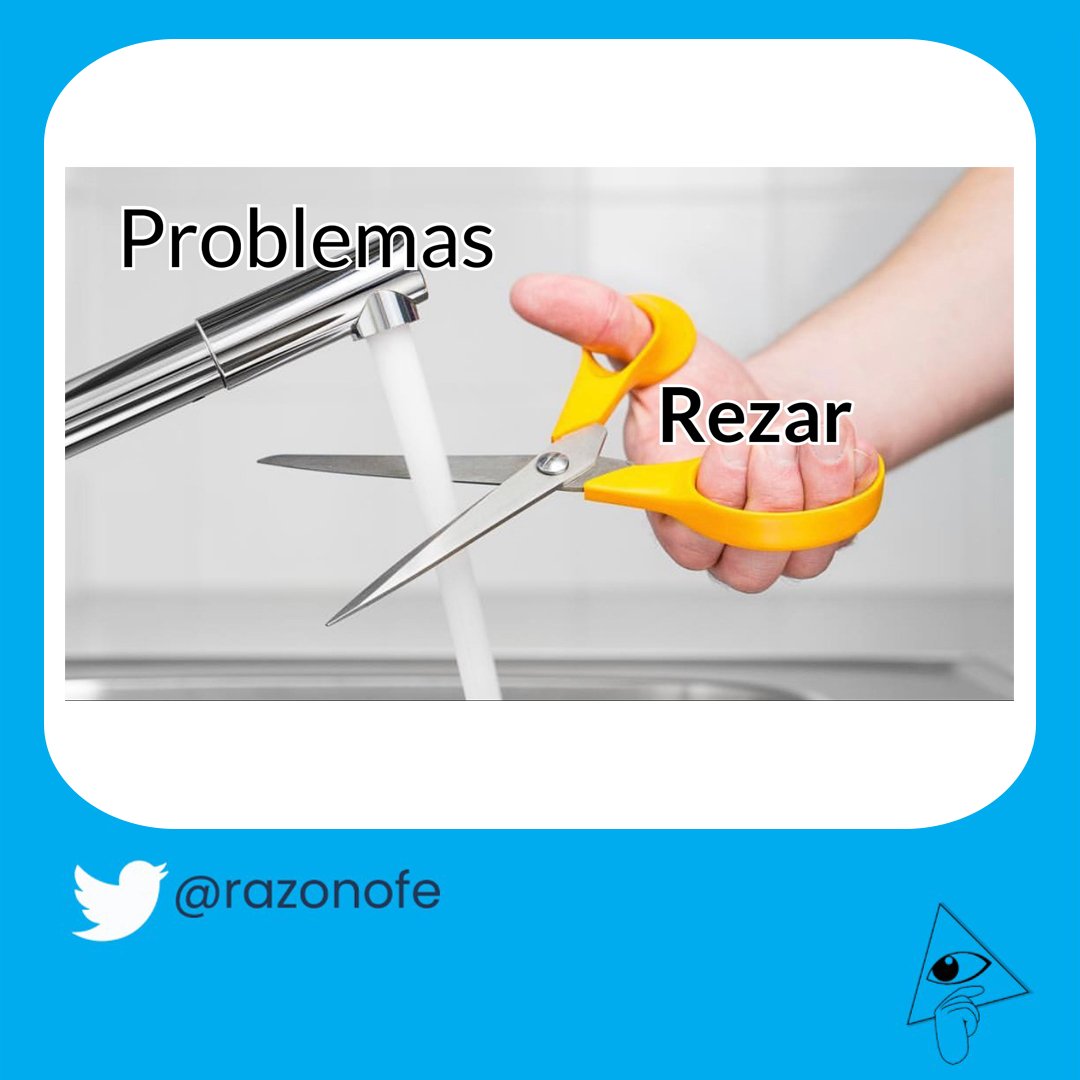 Razón o fe tweet media