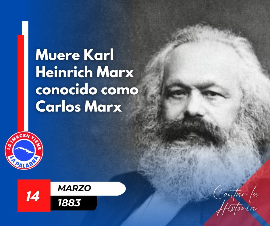 A Marx, hay que leerlo muchas veces, porque sintetizó, como nadie, el complejo mecanismo q es el capitalismo, y pudo poner a la vista sus resortes; de tal suerte q, al entenderlo, se rompe el sortilegio con el q se mantienen embelesados a los explotados de siempre. #CubaEstáFirme