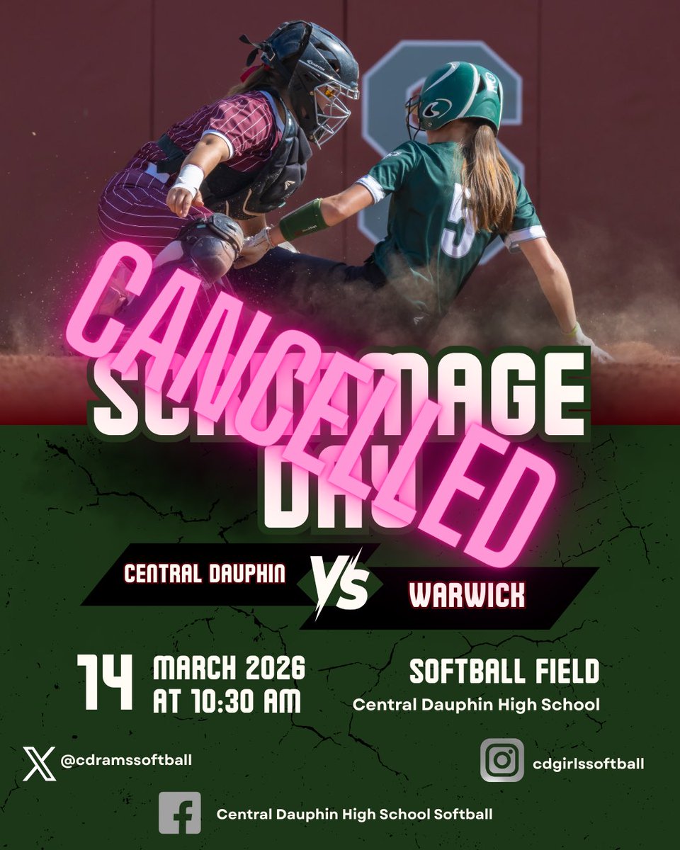Central Dauphin Softball tweet media