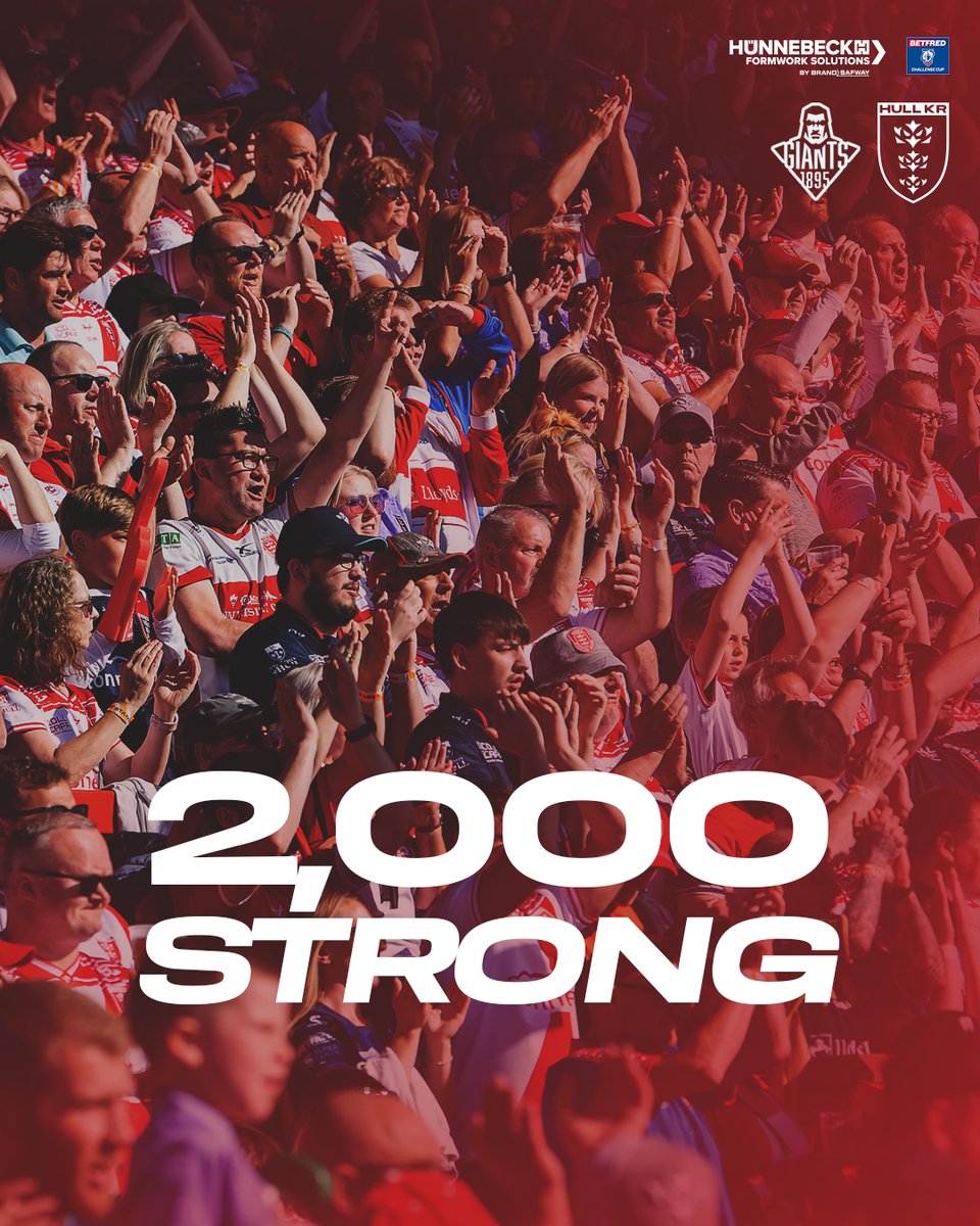 hullkrofficial's tweet photo. Over 1,300 last week, and 2,000 TODAY! 😍

RED ARMY ❤️‍🔥

#UpTheRobins🔴⚪️ https://t.co/YKcX5g1vYr