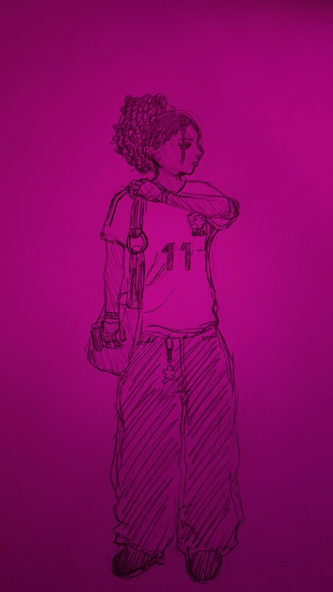 zwxora's tweet image. feel like this looks bad but bsf said to post anyway ! 🫩😋 #traditionalart #reference