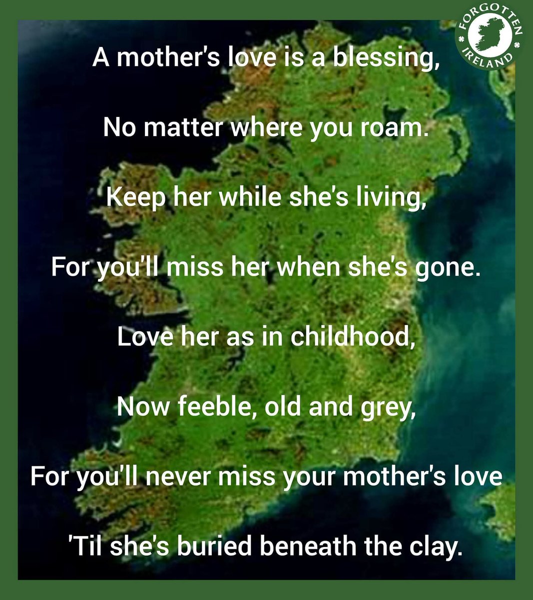 ThisIsIreland3's tweet image. 🇮🇪💚🇮🇪💚🇮🇪💚🇮🇪💚

#Mothers #Irishmam #Ireland #Blessings
