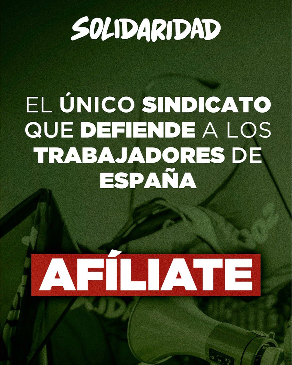 Sindicato Solidaridad 🇪🇸 tweet media