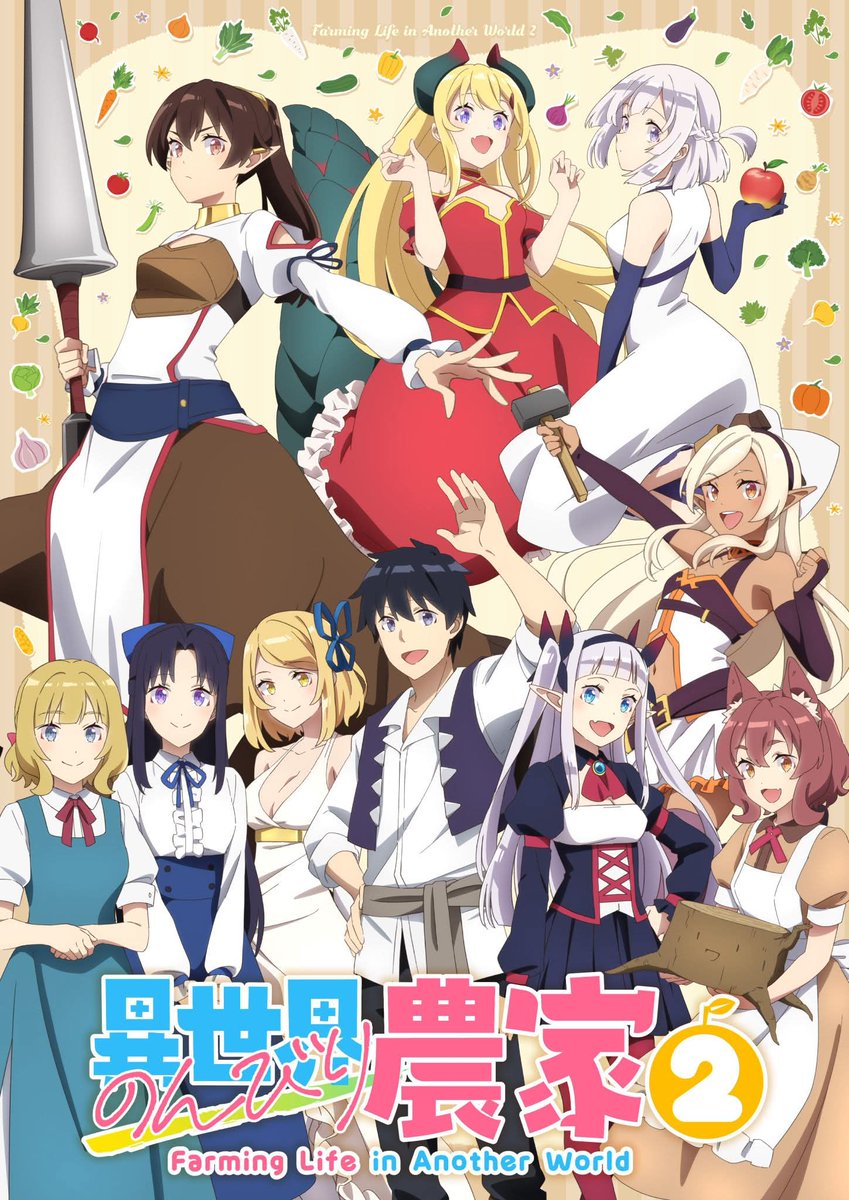 【希少！】アニメフィーバー!! 2 Farming Life in Another World' Season 2 New Anime Officially