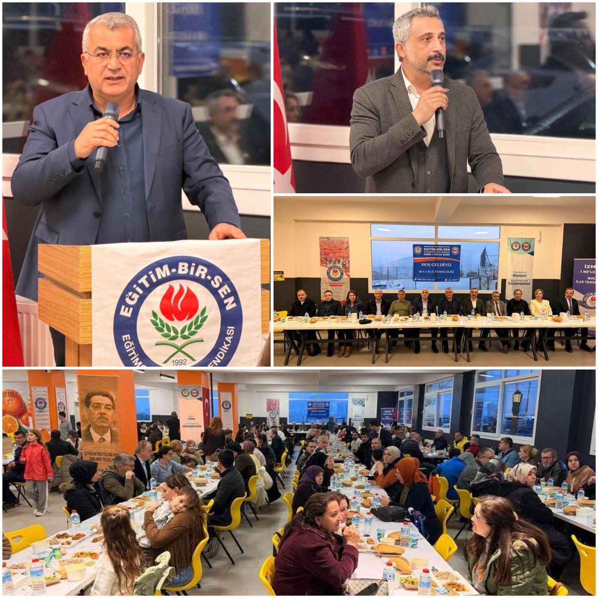 _AliKaya's tweet photo. Buca İlçe Temsilciliğimizin düzenlediği iftar programında üyelerimizle aynı sofrada buluşmanın mutluluğunu yaşadık.

Ramazan’ın bereketini, kardeşlik iklimini ve dayanışma ruhunu hep birlikte paylaşırken; muhabbetimizi, birlik ve beraberliğimizi bir kez daha güçlendirdik.

Bu güzel buluşmanın gerçekleşmesinde emeği geçen, katkı sunan ve katılım sağlayan herkese gönülden teşekkür ediyorum. Birliğimiz, beraberliğimiz ve dayanışmamız daim olsun. 🌙

#Ebsİzmir1
#EğitimBirSen