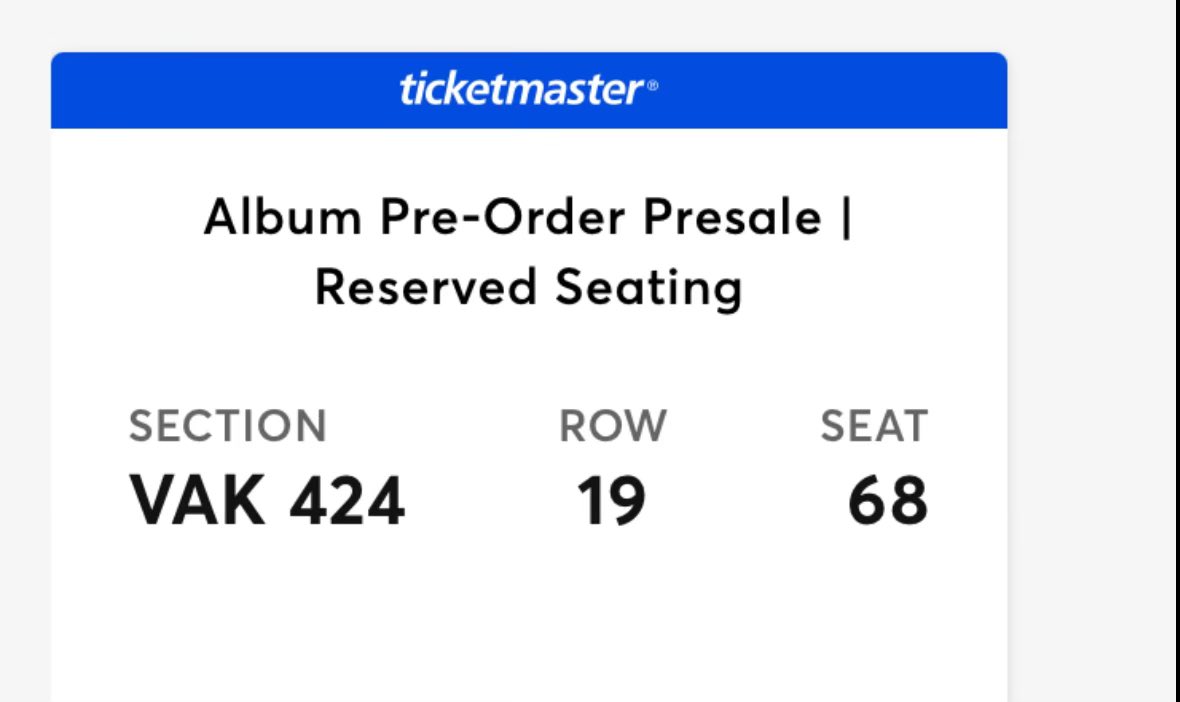 martasthin's tweet photo. @fearlessfrvn i’m selling one seat ticket for N1!!! https://t.co/y0kzJTt4Bf