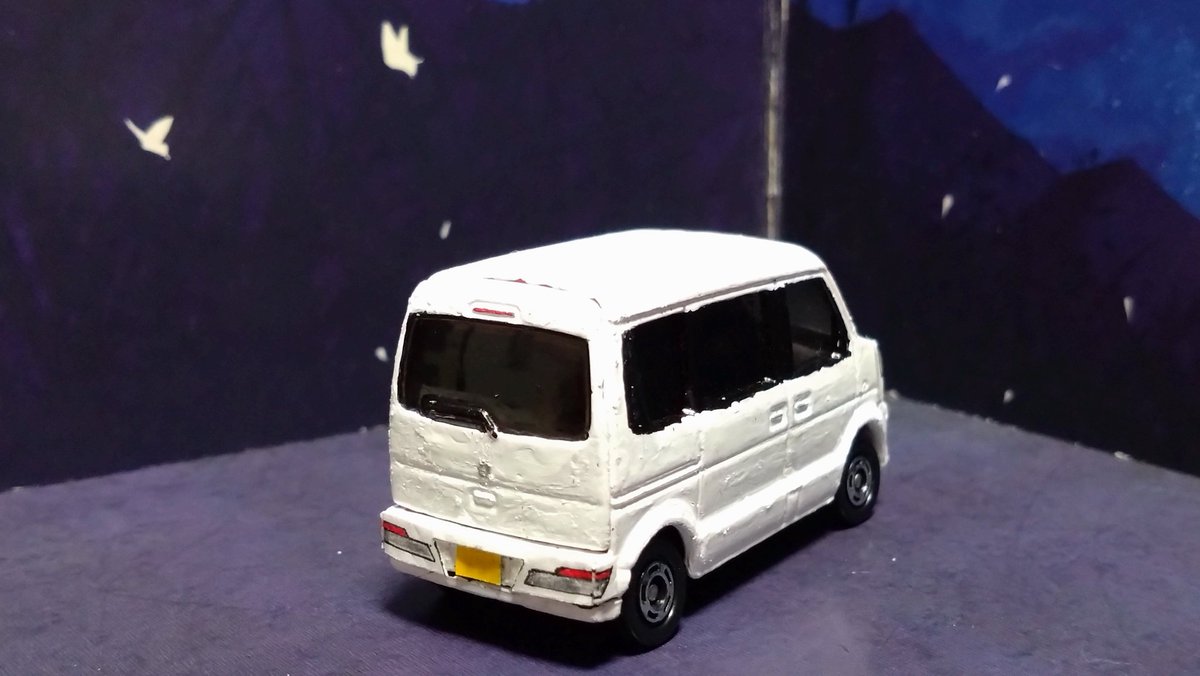 エブリイ郵便車を先代のアトレーワゴン(ハイゼット)最終型に車種変更