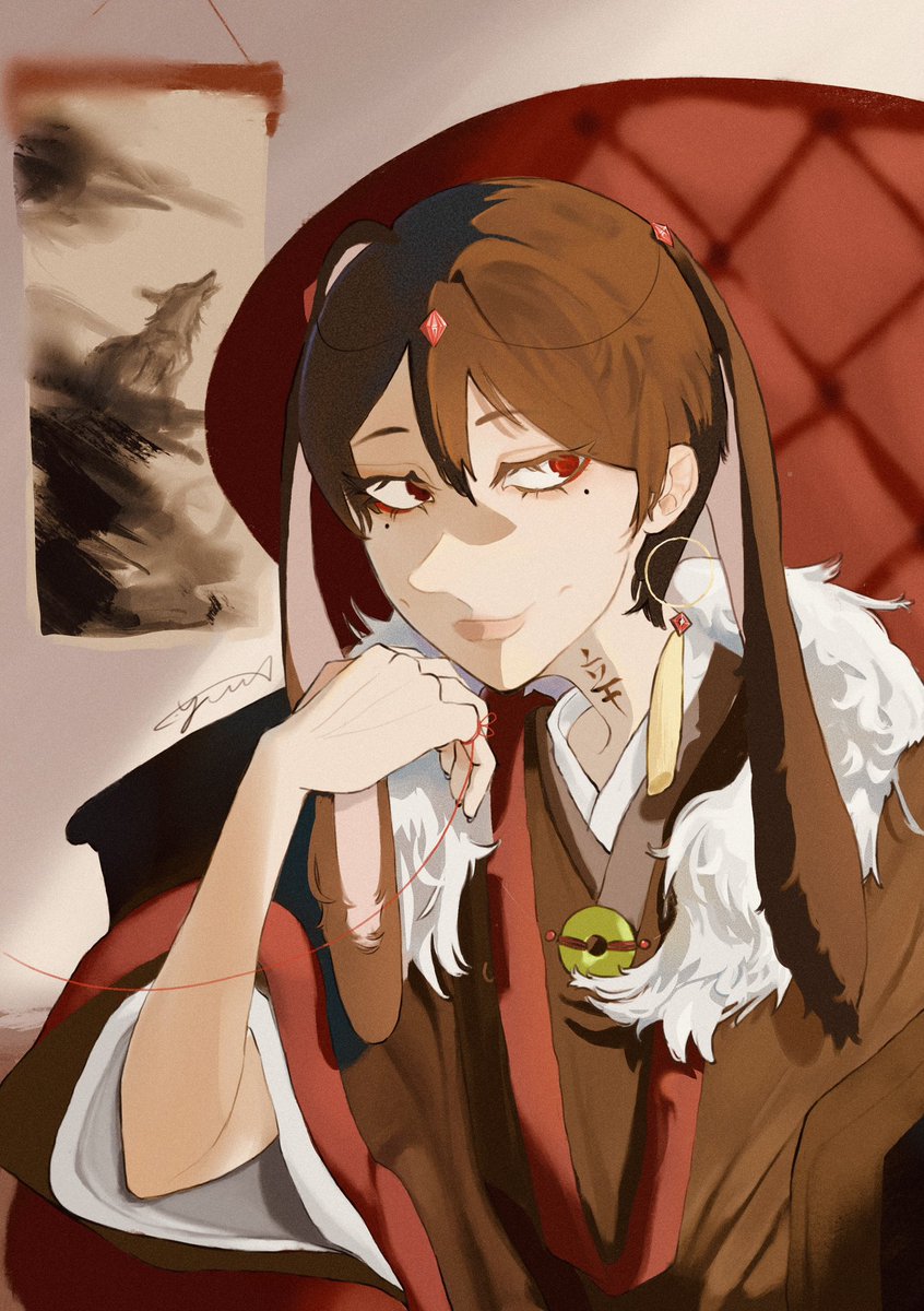 MaatchaMoochi's tweet photo. Hiii im yuu a small digital artist who just started X! This is my oc 辛/shin! Im looking for moots~💌 
#oc #original_character #fanart #illustration https://t.co/SEv0ZdIGvk