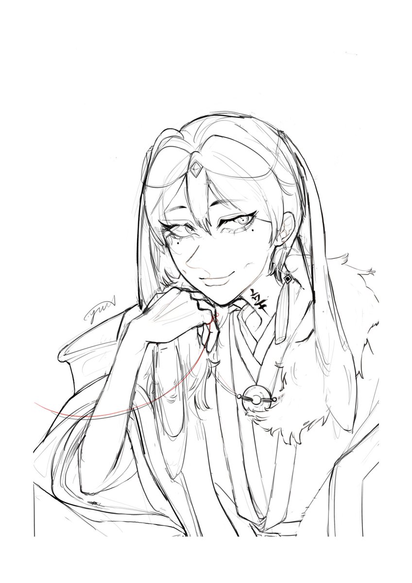 MaatchaMoochi's tweet photo. Hiii im yuu a small digital artist who just started X! This is my oc 辛/shin! Im looking for moots~💌 
#oc #original_character #fanart #illustration https://t.co/SEv0ZdIGvk