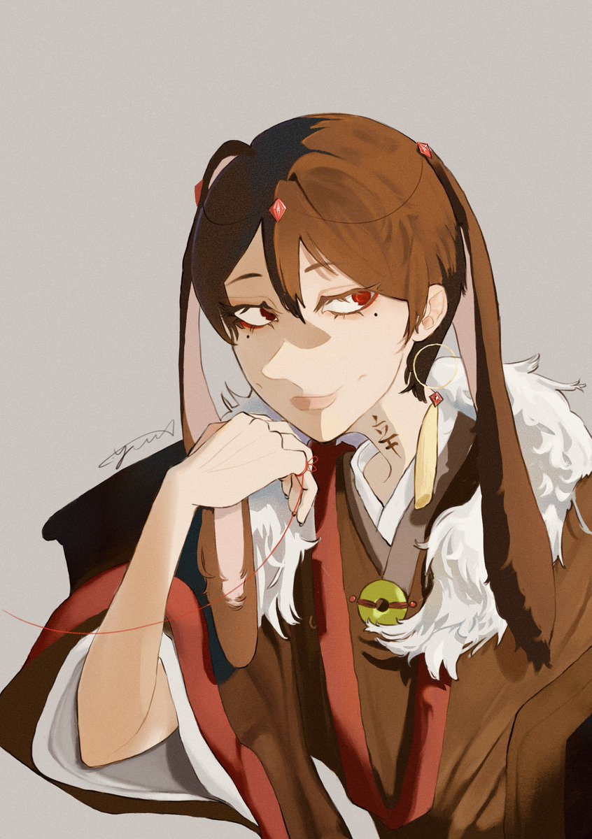MaatchaMoochi's tweet photo. Hiii im yuu a small digital artist who just started X! This is my oc 辛/shin! Im looking for moots~💌 
#oc #original_character #fanart #illustration https://t.co/SEv0ZdIGvk