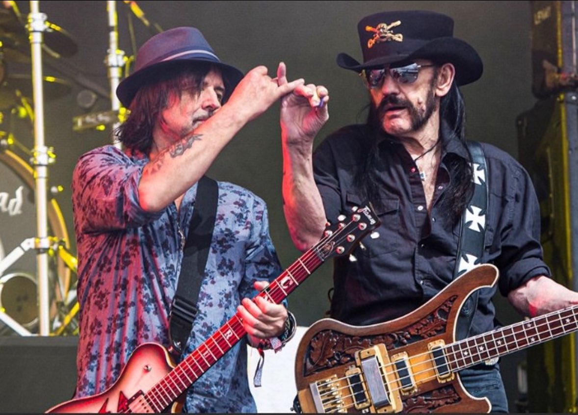 historyrock_'s tweet image. Motörhead guitarist Phil Campbell has passed away at the age of 64.

He has joined Lemmy…. Rest In Peace 🙏🏻💔
