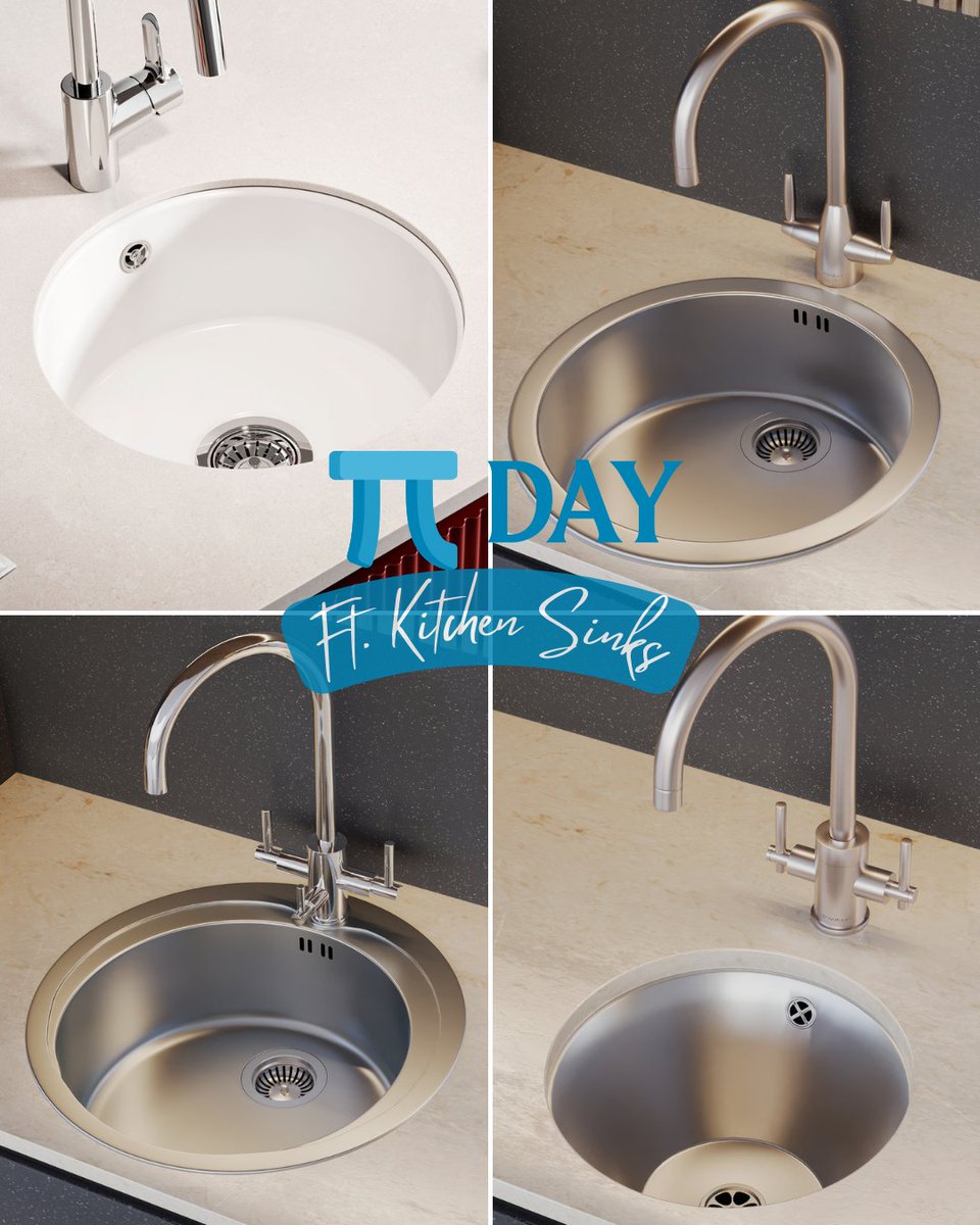 Happy Pi Day – 3.14 📐

Turns out maths and kitchen design have something in common…
Perfect Circles!

Round sinks never go out of style. Which one would you choose? ⬇️
.
.
.
.
#PiDay #KitchenDesign #KitchenInspo #RoundSinks