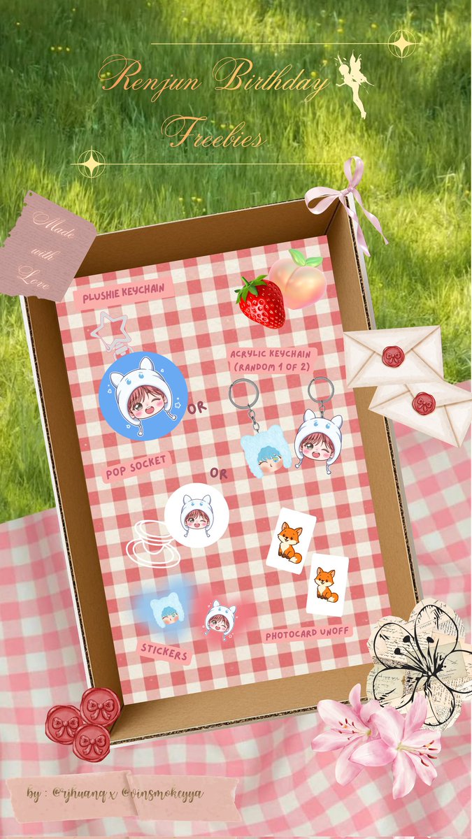 ayi renjun bday freebies 📌 tweet media