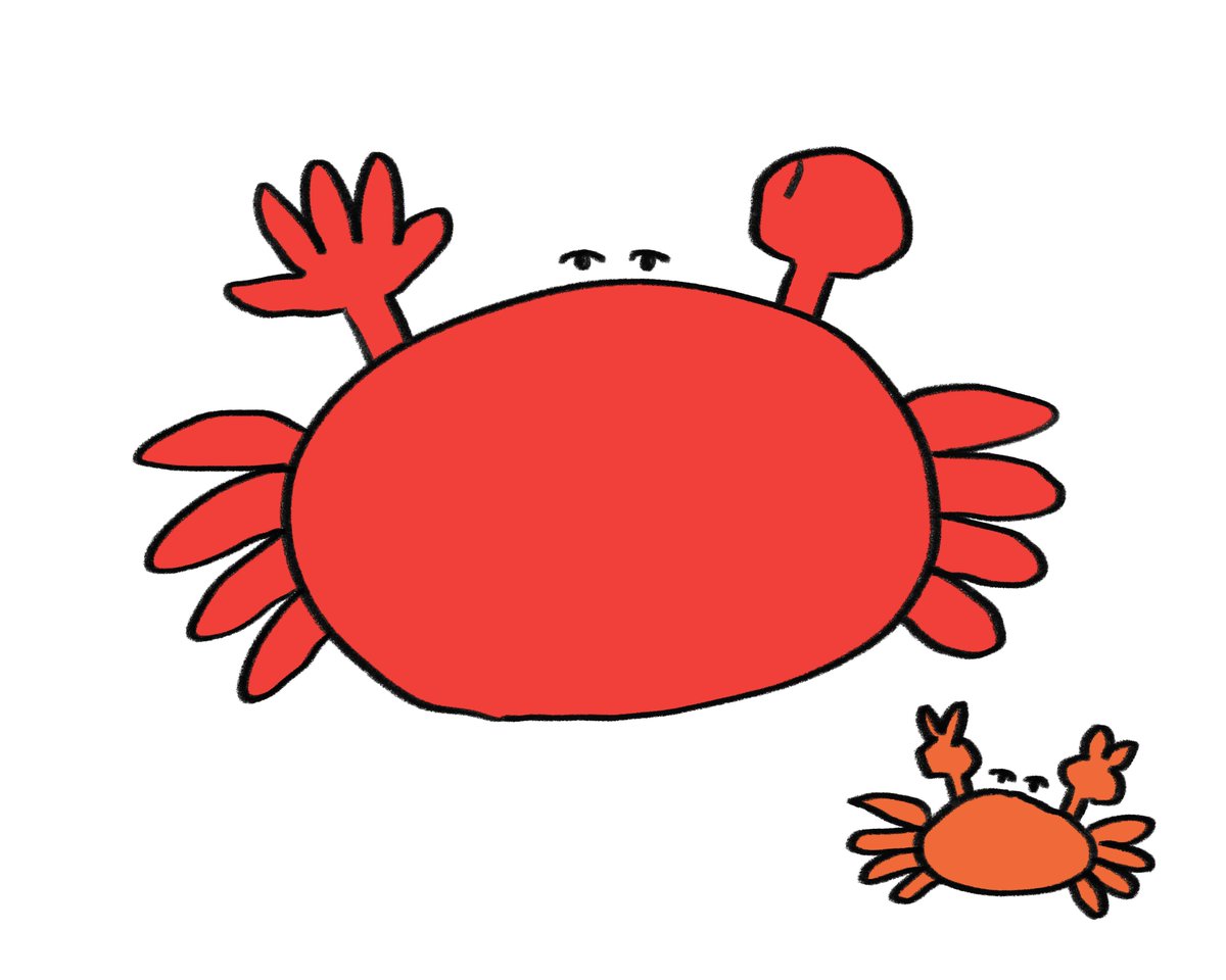 ueotto's tweet photo. パーとグーのカニ https://t.co/M0j7llyuoQ
