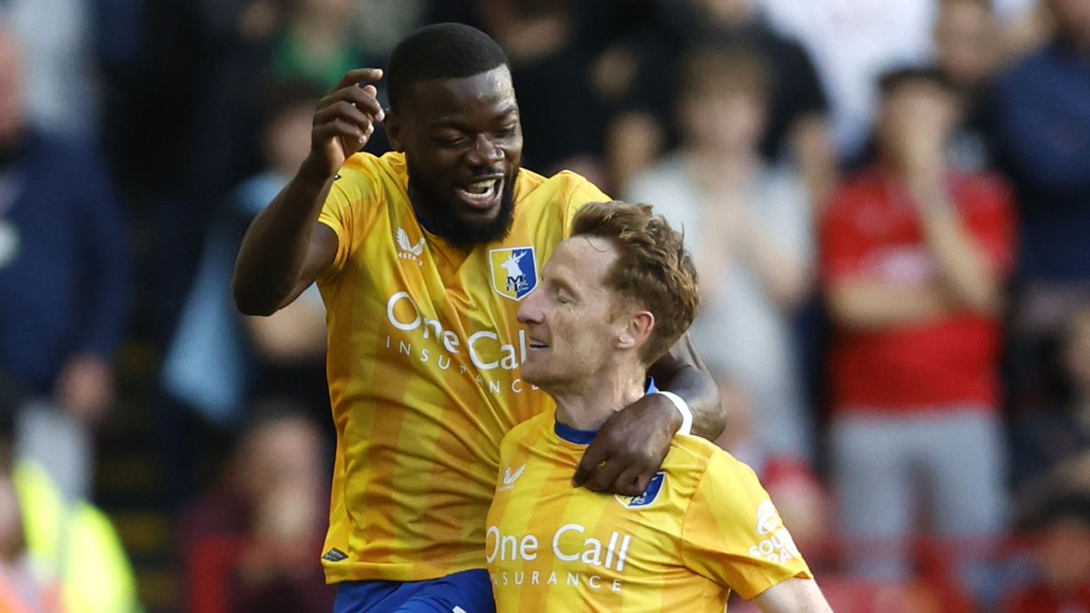 Mansfield Town 📊 tweet media