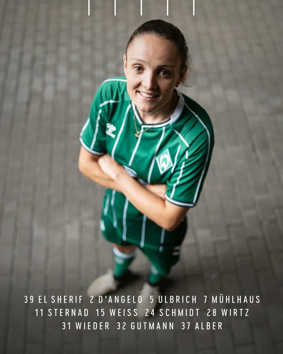 WerderUpdates's tweet photo. Start-1️⃣1️⃣ gegen die Eintracht aus Frankfurt.
So beginnen die WERDERFRAUEN gegen die SGE. #Wieder und #Gutmann rotieren rein, #Hausicke (Sperre) und #Desic (Bank) sind draußen.
Das Spiel ab 14.00 Uhr im Liveticker
👉 https://t.co/PheVa0xCYF
#Werderfrauen #SVWSGE