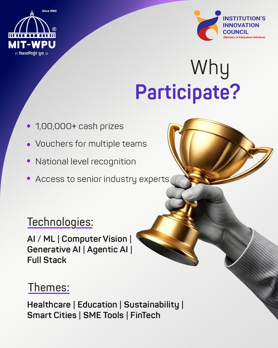 MIT World Peace University, Pune tweet media