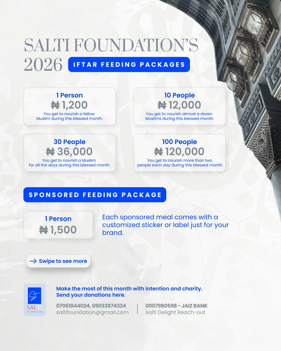 Salti Foundation tweet media