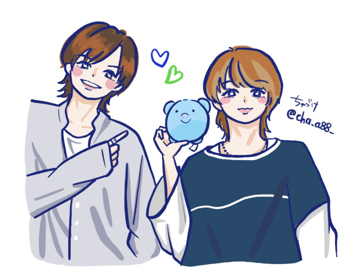 おじゃましました〜〜〜！💚💙
主催の豚ロースさん、たろちゃんありがとうございました！たのしかった〜〜〜！😆