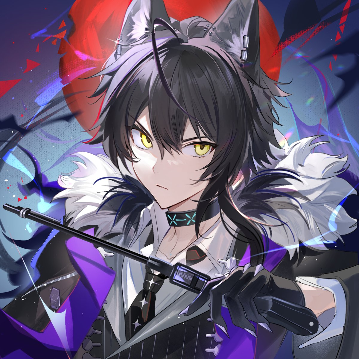 #明日方舟
#ディミレオ 
#舟德莱
🐺