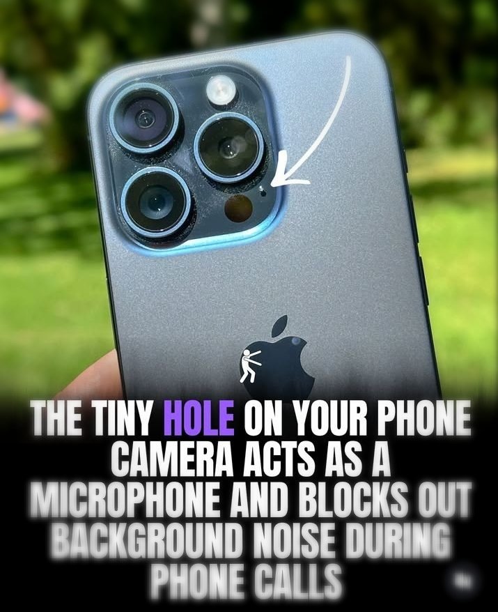 EmperorTV01's tweet image. DID YOU KNOW?
The tiny dot near an iPhone’s camera is a noise-canceling microphone, not a reset button or manufacturing flaw. It is designed to reduce background noise during calls and improves audio quality when recording videos. 

#learningnewstuff #EmperorTv