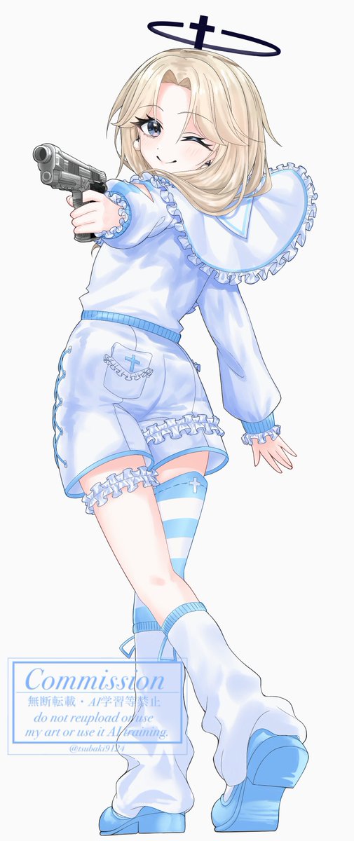 skebリクエストありがとうございました🙏今回はOCちゃんの全身立ち絵を描かせていただきました✨️
人様OCを描いたのは初めてだったのですが、とても可愛らしく描いていて楽しかったです！
 #skeb