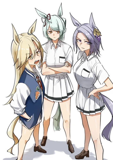 カサマツ生脚3人組