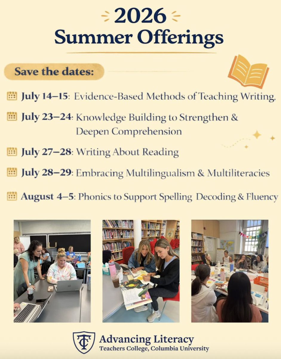 TC Advancing Literacy tweet media