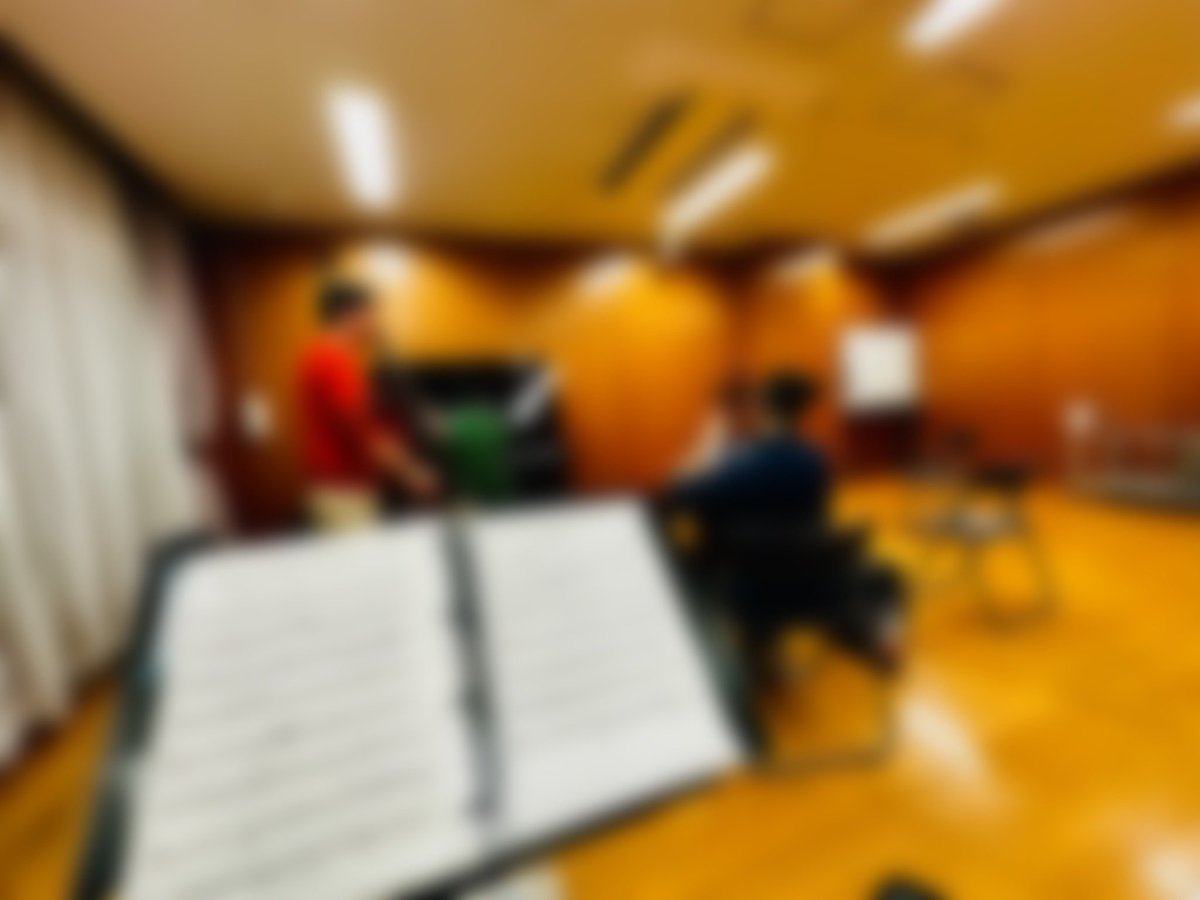 今日は練習がありました！