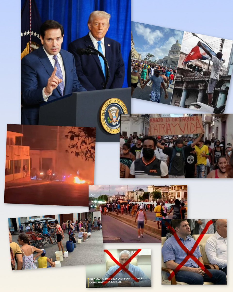 Cuba no necesita negociaciones, necesita que el pueblo tome el poder

Se agradecen los esfuerzos de la administración Trump y especialmente de Marco Rubio en todo lo relacionado con Cuba. Rubio conoce perfectamente con quién se está tratando y sabe de sobra qué clase de calaña es