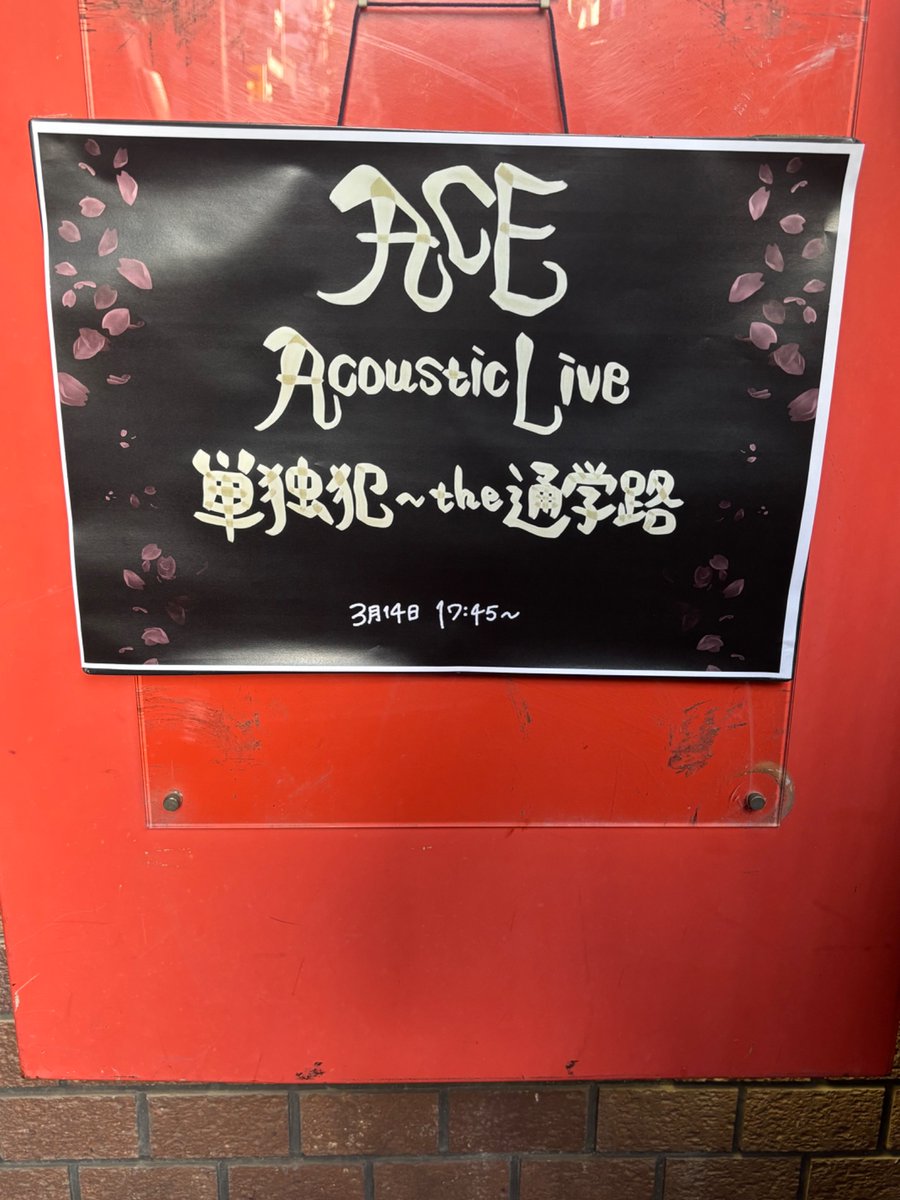 p_confirm's tweet photo. バースデーお祝い後 初めてのACEさんの単独犯は高田馬場音楽室DX

確定申告も無事に終わり、少しだけ空気の乾燥も和らいでご機嫌なACEさん
サイコバニーの白シャツでアコギソロ多めの単独犯🎵
楽しい時間をありがとうございました。 https://t.co/mmXfUkKb97