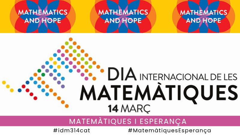 soccatmat's tweet image. Celebrem les matemàtiques en el Dia Internacional de les Matemàtiques #idm314 promogut per la @UNESCO.
Les matemàtiques ens ajuden a comprendre el món, són per a tothom, ens ajuden a fer un món millor i són esperança pel futur.
 
#MatemàtiquesMonMillor #MatematiquesEsperança