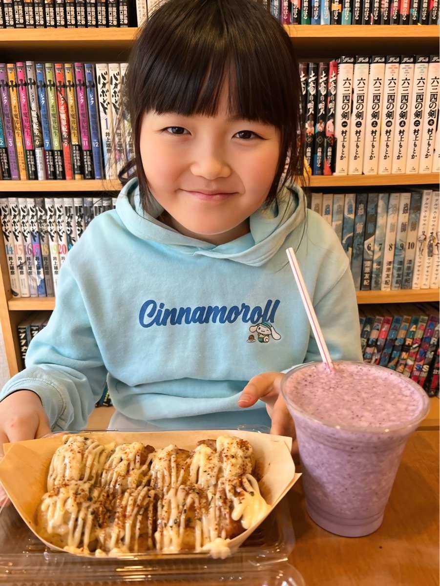 #ホワラビ公認インフルエンサー 🤝

#たこ焼き龍月 <a href="/ryugetsu1006/">たこ焼き龍月</a>さん🐉🌕

追加取材🥤に 行ってきたよ📝✨

みなさん ご注文は❓
『🐰ホワラビセット🐰』が オススメ😉✨

ねねぴょんセット💛は

#牛骨たこ焼き と #ホワラビスムージー 🥤

ふわとろ 牛骨スープ味 🍲 おいしいよ🤤

#ホワイトラビッツ
