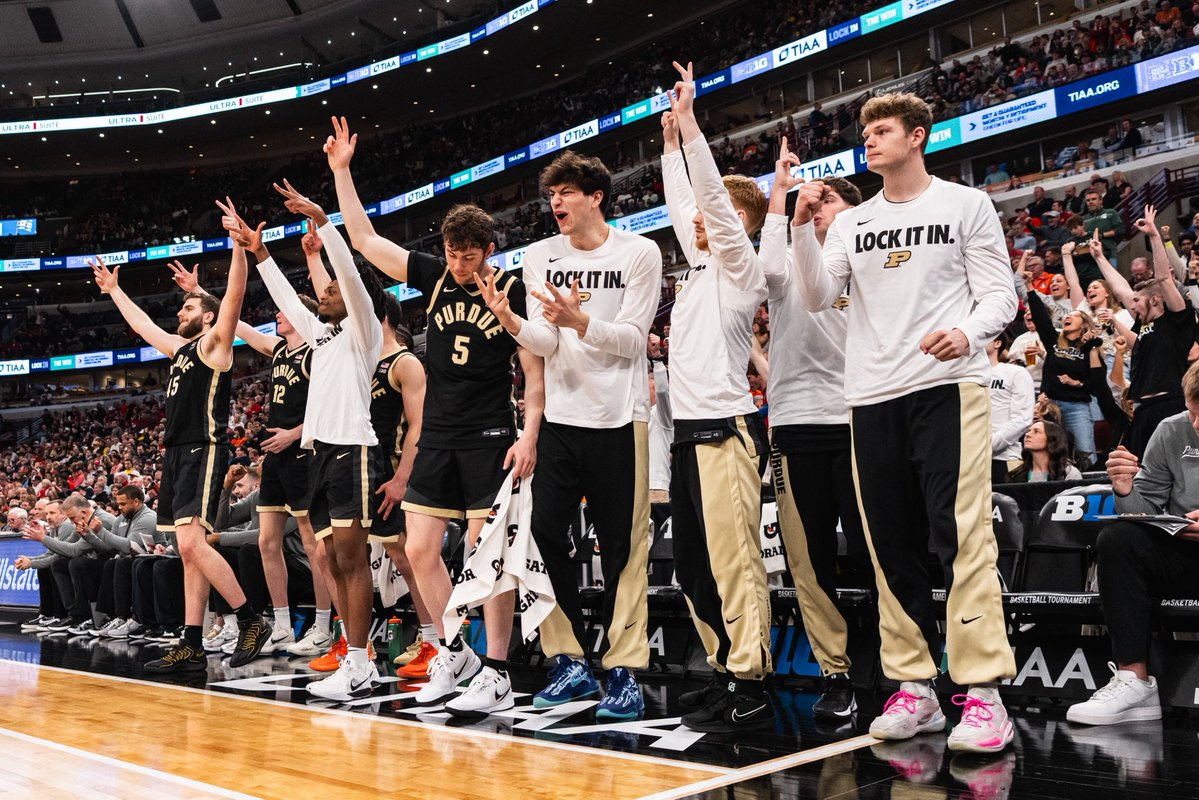 BoilerBall's tweet image. Wakin’ up on semifinal Saturday.