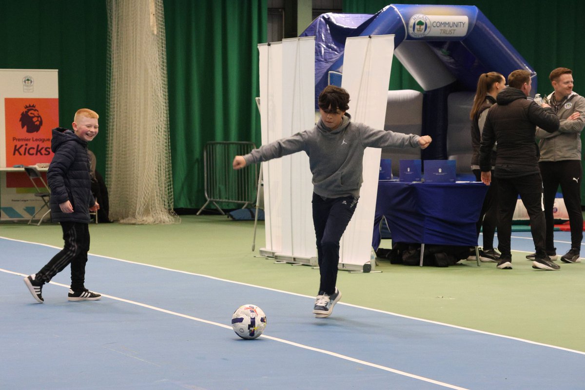 Wigan Athletic Community Trust tweet media