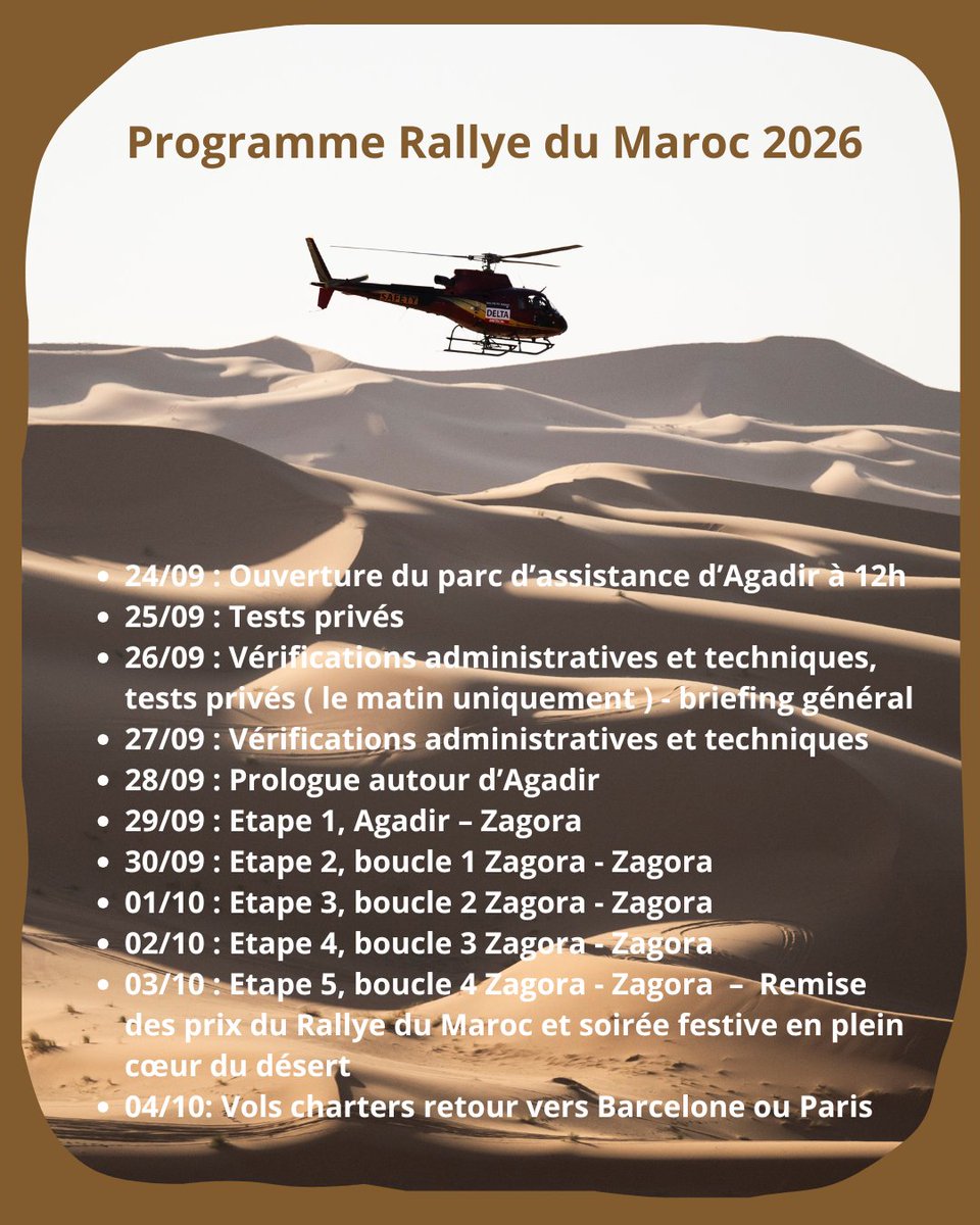 Rallye Du Maroc tweet media