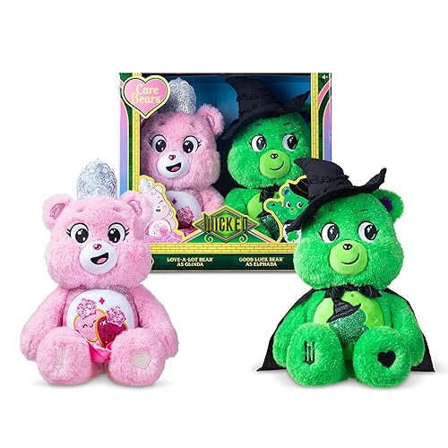 Tabitha_Ravenn's tweet photo. I just received Care Bears - Care Bears x Wicked 2-Pack - Love-a-Lot Bear as Glinda &amp; Good Luck Bear as Elphaba from Anonymous via Throne. Thank you! https://t.co/PLuX7DCdda #Wishlist #throne https://t.co/13Xmcj8qz5