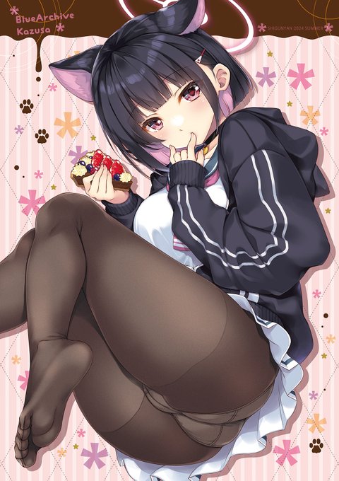 猫の日21日目 スイーツ カズサにゃん