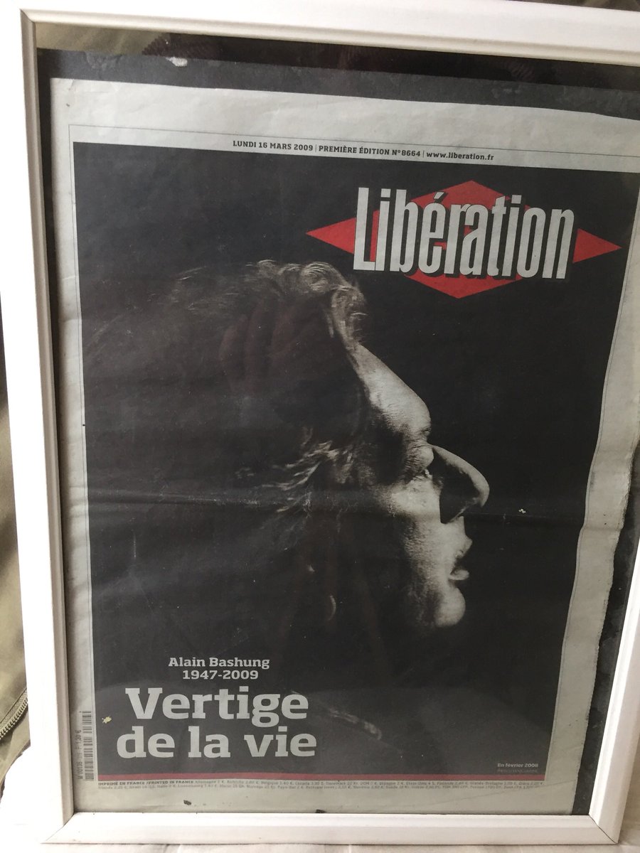 aixlabelle's tweet photo. Le jour de la mort de Bashung ma vie s’est un peu arrêtée. https://t.co/z55B58lP5y