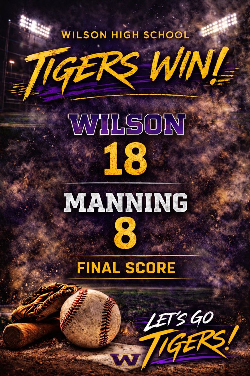 Wilson Tigers Baseball tweet media