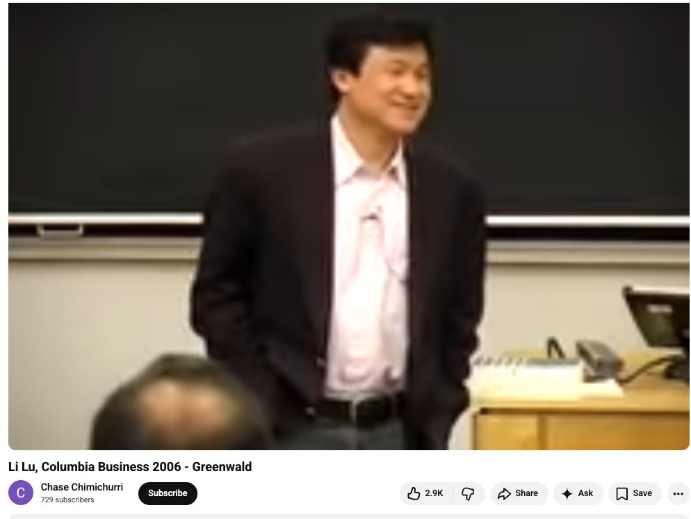 lufeieth's tweet photo. 这篇不错。是李录2006年在哥伦比亚大学商学院100分钟演讲很好的第三方文字转述，也补充了很多商业细节。
这个演讲强烈推荐，视频链接：https://t.co/jAm4eMSduJ https://t.co/Y3Kvz4Iu8p