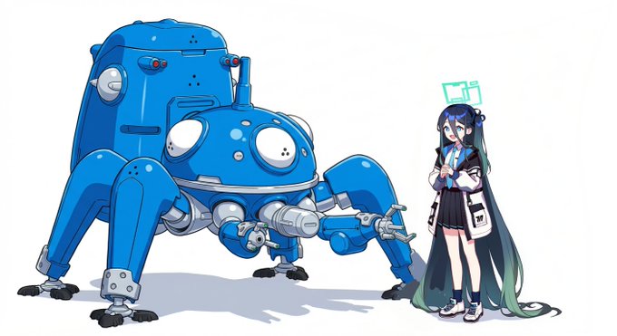 タチコマとピンボケした会話していて欲しいブルアカのアリス