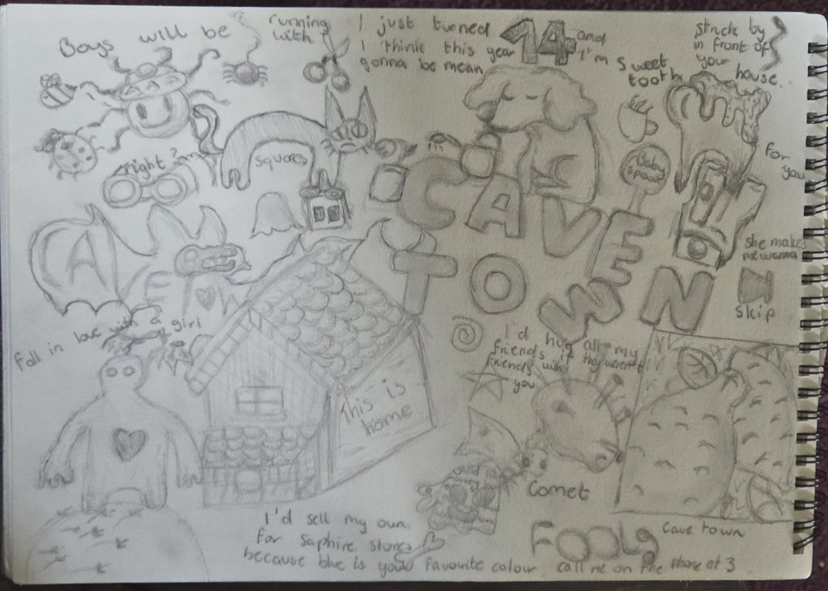 Johnb0789's tweet photo. I've added a bit of ai to my daughters #cavetown artwork..
I know im biased but how good is this fans.. https://t.co/djjeqfnFEZ