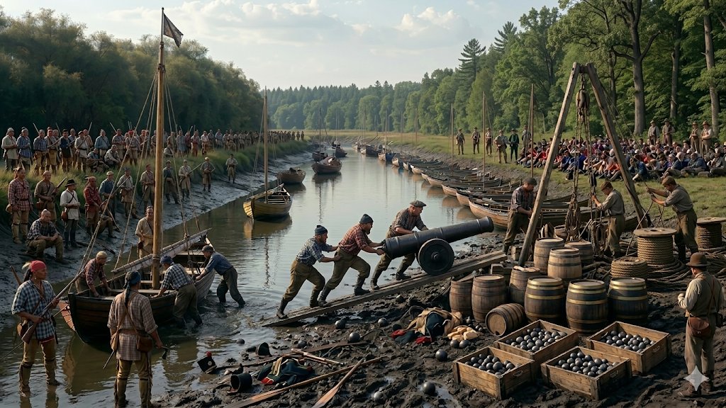 HistoryAliveAI's tweet photo. AI image generators choked on this chaotic post-battle scene from the War of 1812.

But I cracked it with a simple workaround using only AI tools, no #Photoshop skills needed.

Follow along and I'll reveal the full technique. #AIart https://t.co/82lxJL3Emb