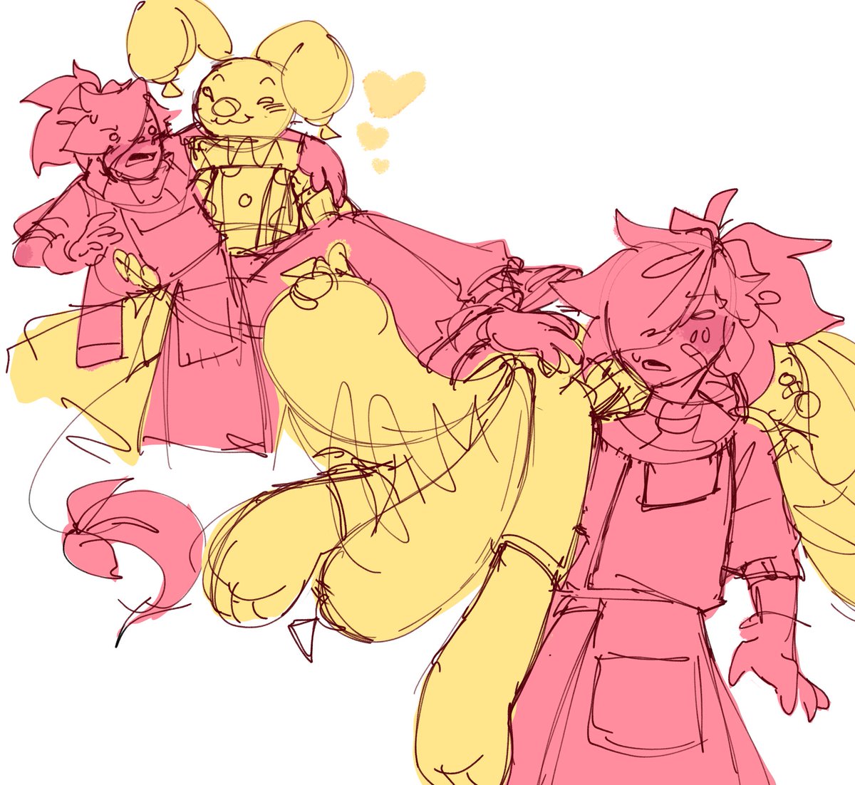 They have different way to carry each other #berryfunny