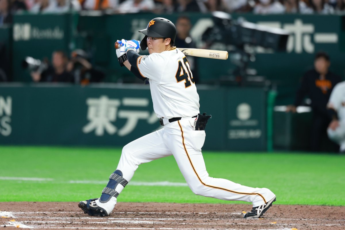 試合終了】巨人 1-8 日本ハム #中山礼都 選手がヒットで出塁するも
