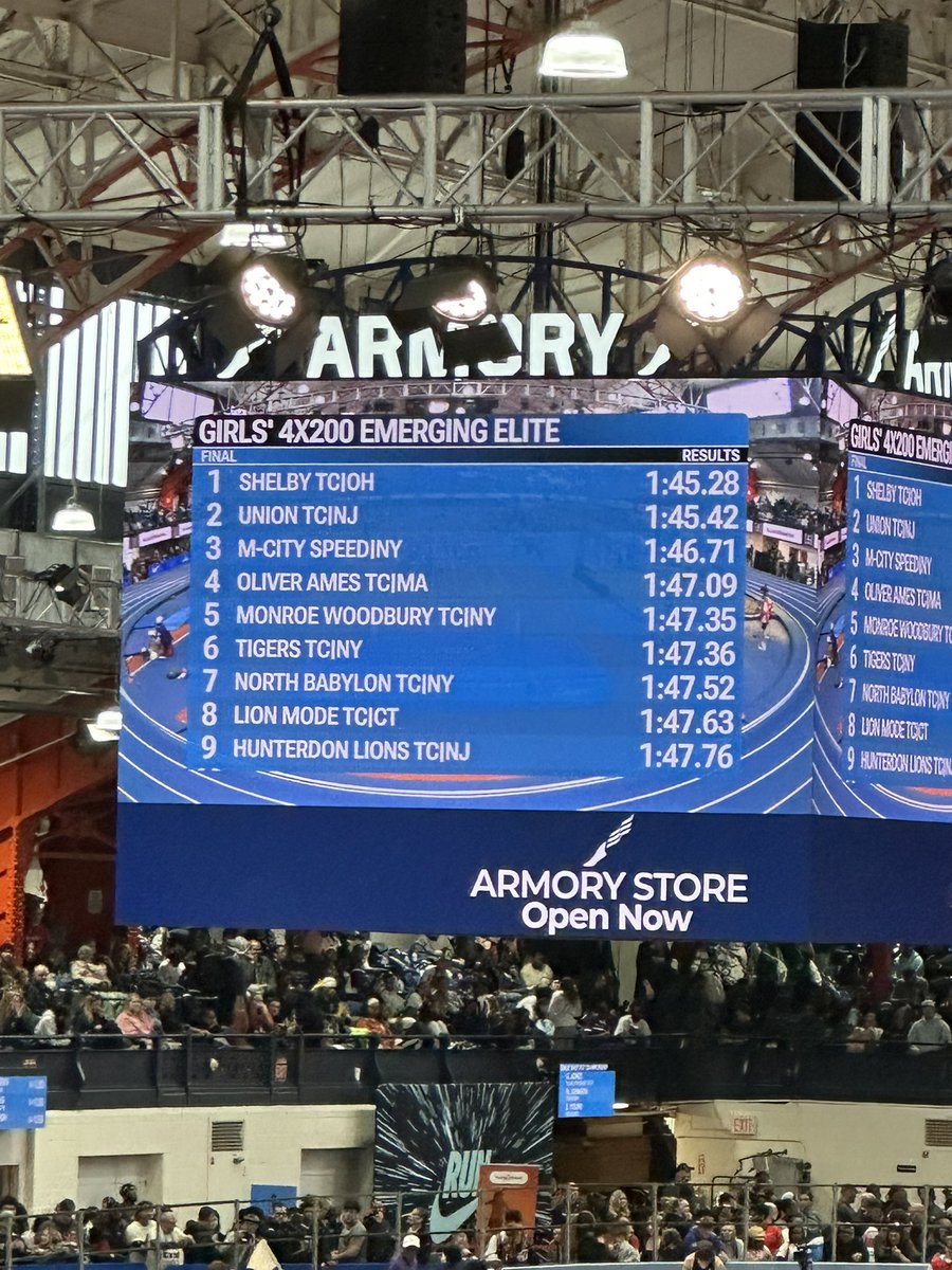 Madisonhenkel11's tweet photo. 1st place finish for our 4x200 team in the Emerging Elite Division at NIN! https://t.co/j415zO8Y3M