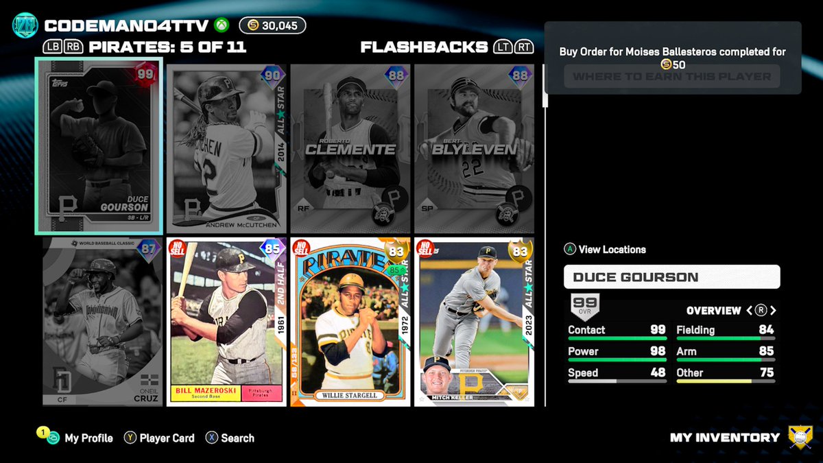 Codeman_Army's tweet photo. @MLBTheShow Collection reward? https://t.co/dkS3gmDZZI