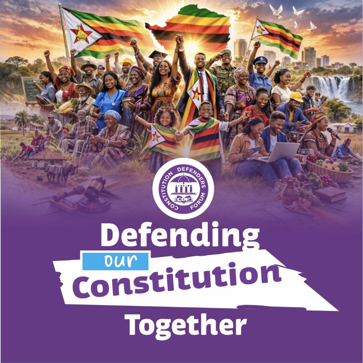 Patriotism means bridging political divides to safeguard our future &amp; Constitution from tyrannical governance poised to destabilise our beloved Zimbabwe. Let's unite to protect Zimbabwe's progress.  #DefendOurConstitution
<a href="/KeeganMathe/">Mathe kaGwabalanda🇿🇼</a> <a href="/cdfzim/">Constitution Defenders Forum</a> <a href="/DCPlatform25/">Defend The Constitution Platform</a>  <a href="/BitiTendai/">TENDAI BITI</a>